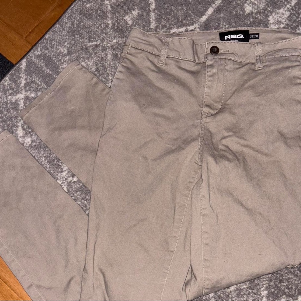 Mens RSQ straight fit chino pants 28x30